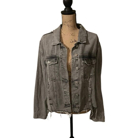 Kensie Vintage‎ Luxe Jean Jacket - Picture 1 of 7